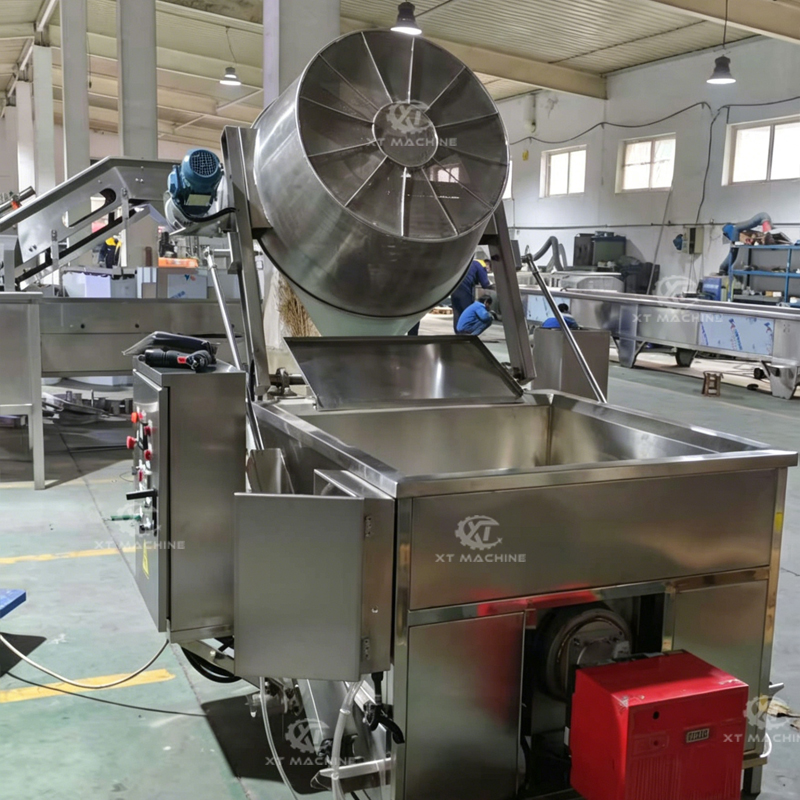Automatic Temperature Control Peanut Fryer Japanese Beans Frying Machine CE ISO Certified - Image 2