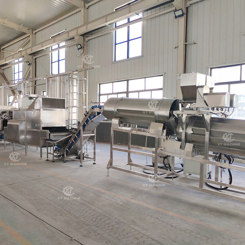 Commercial Use Fully Automatic Fried Flour-coated Peanut Making Machine Fried Corn Nuts Production Line - Image 4