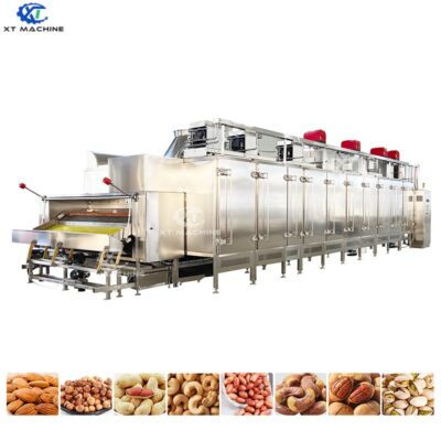 Continuous Nuts Roaster