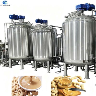 Peanut Butter Mixing De-gassing Tank