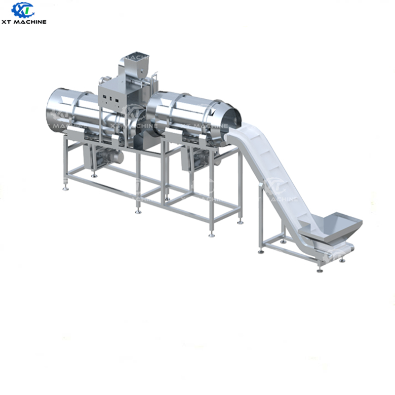 Food Grade Drum Roller Flavoring Machine Snack Seasoning Machine ISO CE