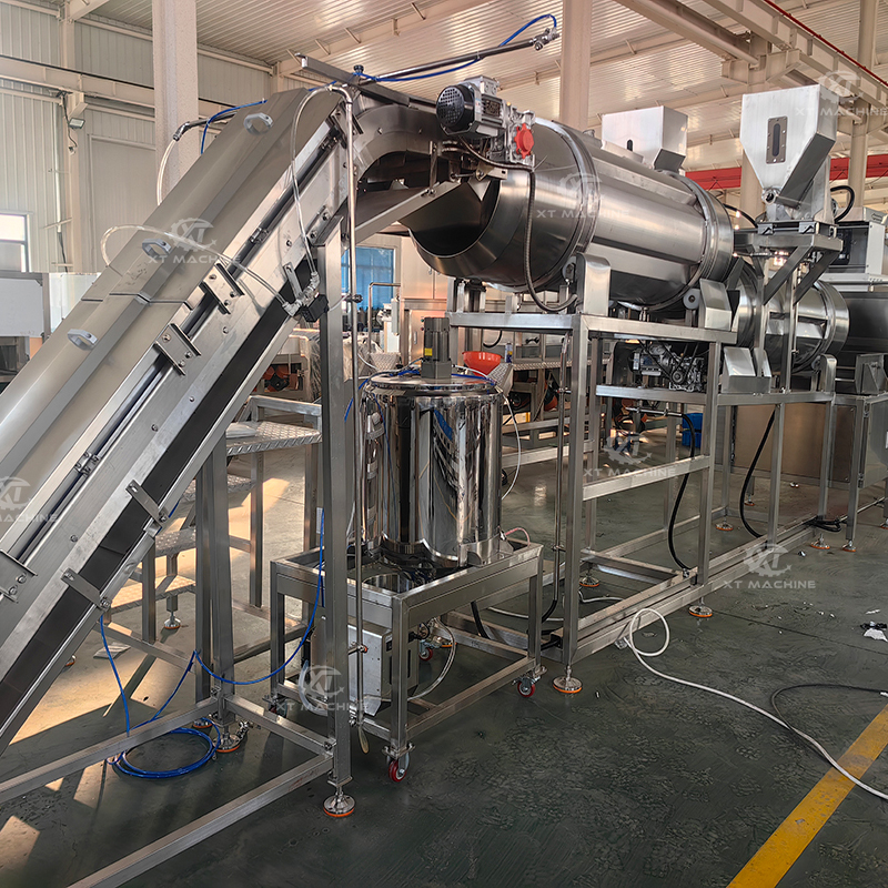 Food Grade Drum Roller Flavoring Machine Snack Seasoning Machine ISO CE - Image 4
