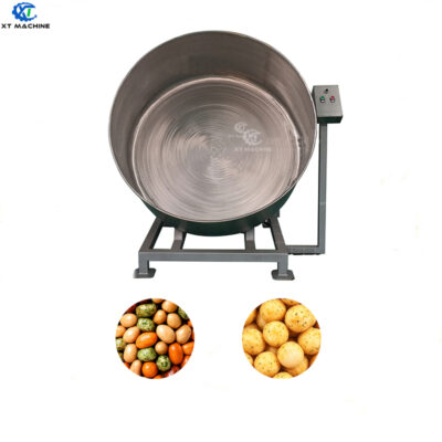 35-40kg/batch Wasabi Peanut Almond Rotary Coating Machine Fish-skin Peanuts Coating Machine