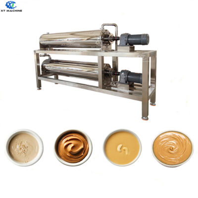 SUS304 Heat Exchanger Equipment Peanut Butter Cooling Machine