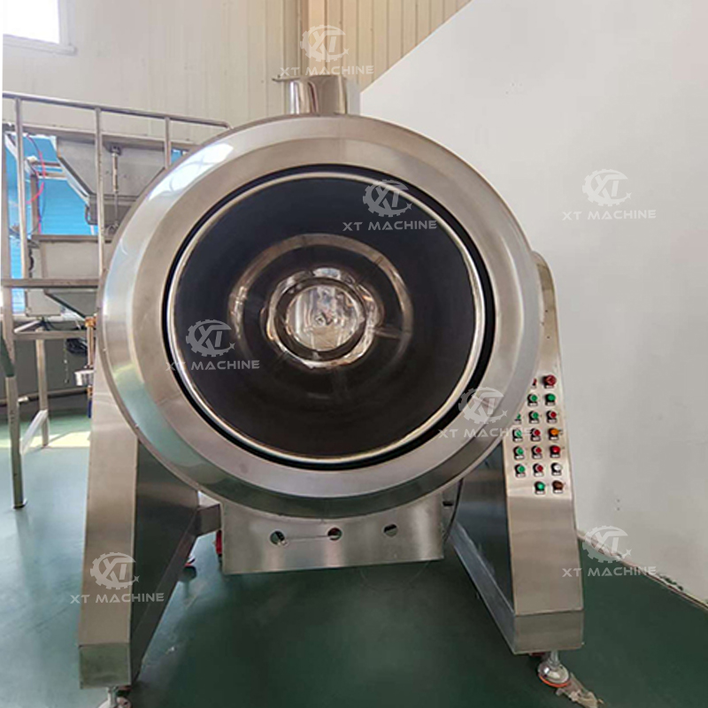 Commercial Use Sugar Coating Heating Machine SS304 Drum Roasting Machine - Image 2
