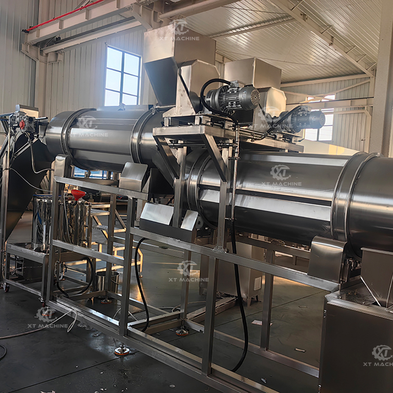Food Grade Drum Roller Flavoring Machine Snack Seasoning Machine ISO CE - Image 2