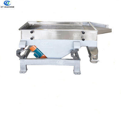 Double-layer Powder Vibrating Sieving Machine Commercial Use Linear Vibrating Screen Equipment